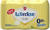 Wieckse Radler 0.0% set van 6 blikjes á 0,33 liter Wieckse Radler 0.0% set van 6 blikjes á 0,33 liter